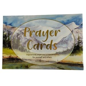 New PRAYER CARDS includes 20 unique inspirational Bible scripture cards